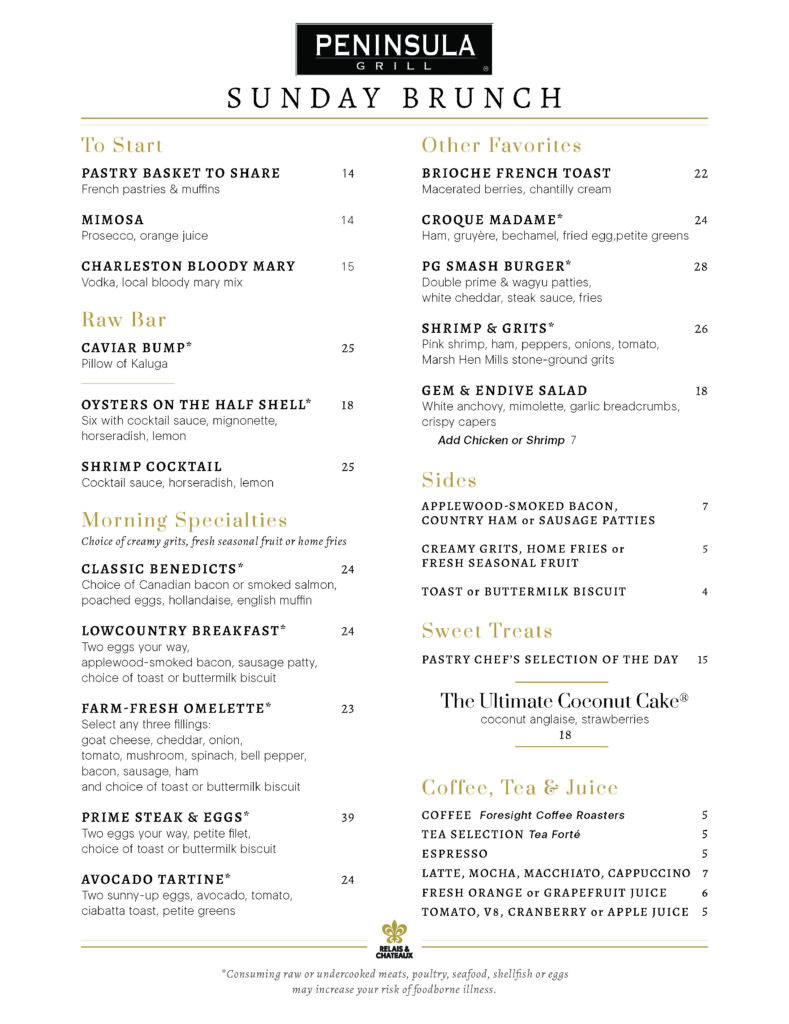 PG Sunday Brunch March 12