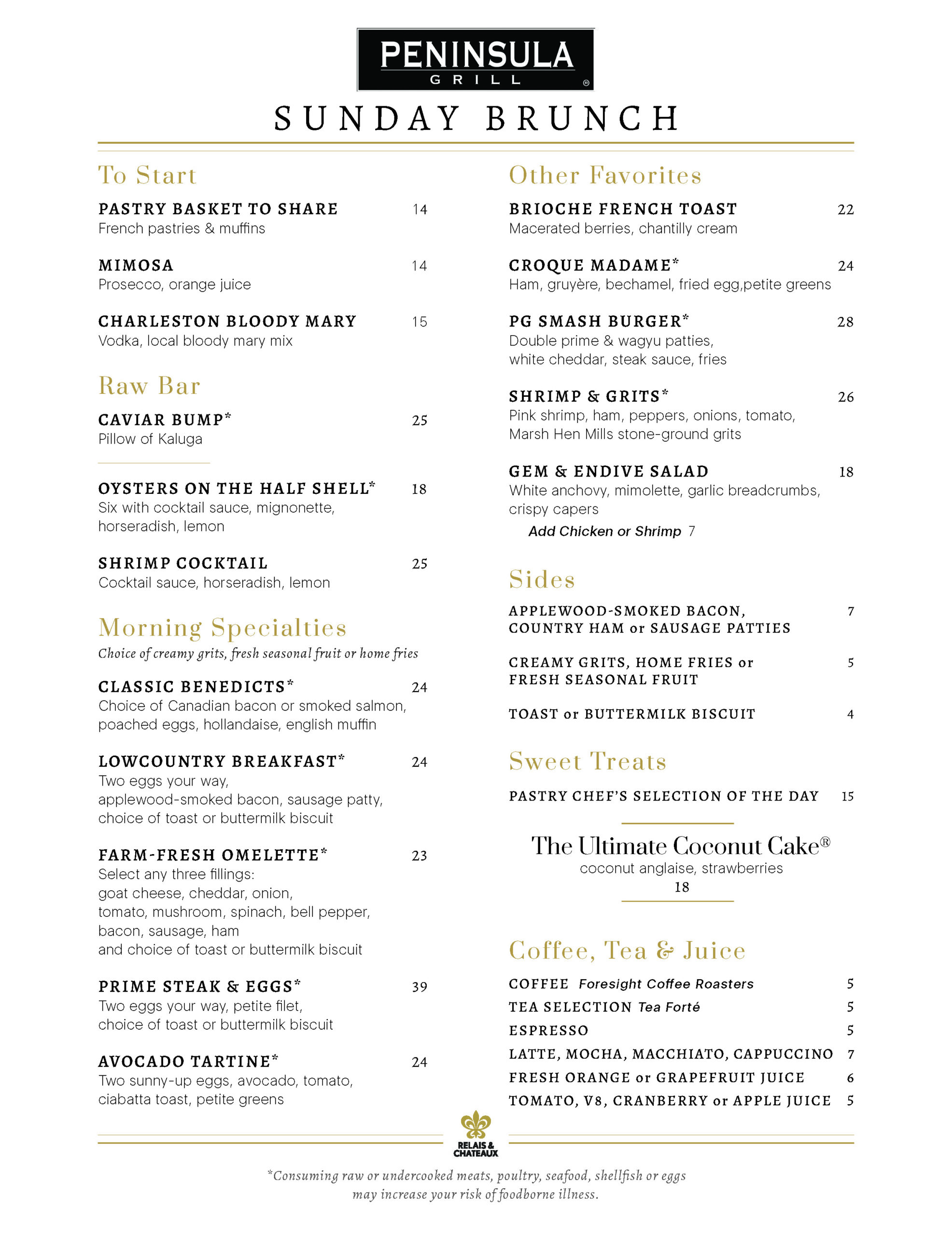 PG Sunday Brunch March 12